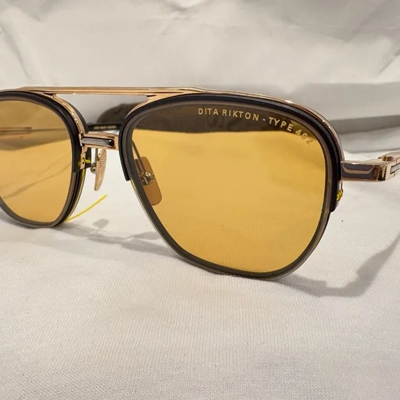 NEW! DITA RIKTON 402 DTS147-54-01-GLD-BLK; TRIPLE LAYER PHOTOCHROMATIC LENS